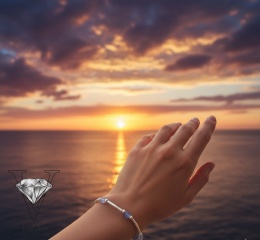 BŁĘKITNA BRANSOLETKA Z KAMIENIA KOCIE OKO ZE SREBREM OD VIVA JEWELRY & ART