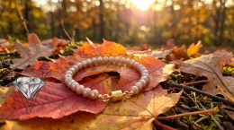 BRANSOLETKA JESIENNE OTULENIE OD VIVA JEWELRY
