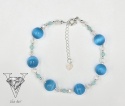 NIEBIESKA UROCZA BRANSLETKA OD VIVA JEWELRY