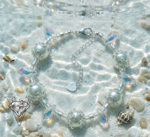 UROCZA PRZEJRZYSTA BRANSOLETKA OD VIVA JEWELRY