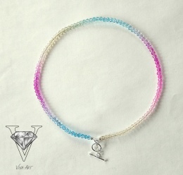 UROCZY NASZYJNIK MAZAIKA BARCELONY OD VIVA JEWELRY