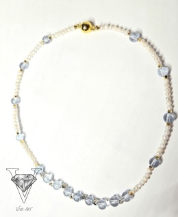 ŚWIETLISTY NASZYJNIK ŚLUBNY OD VIVA JEWELRY & ART