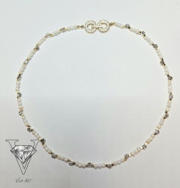 POZŁACANY NASZYJNIK ŚLUBNY OD VIVA JEWELRY & ART